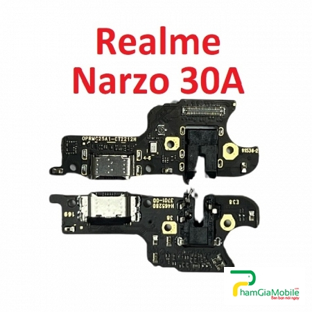 Cụm Sạc, Chui Sạc Realme Narzo 30A Sạc Chập Chờn, Không Vào Pin